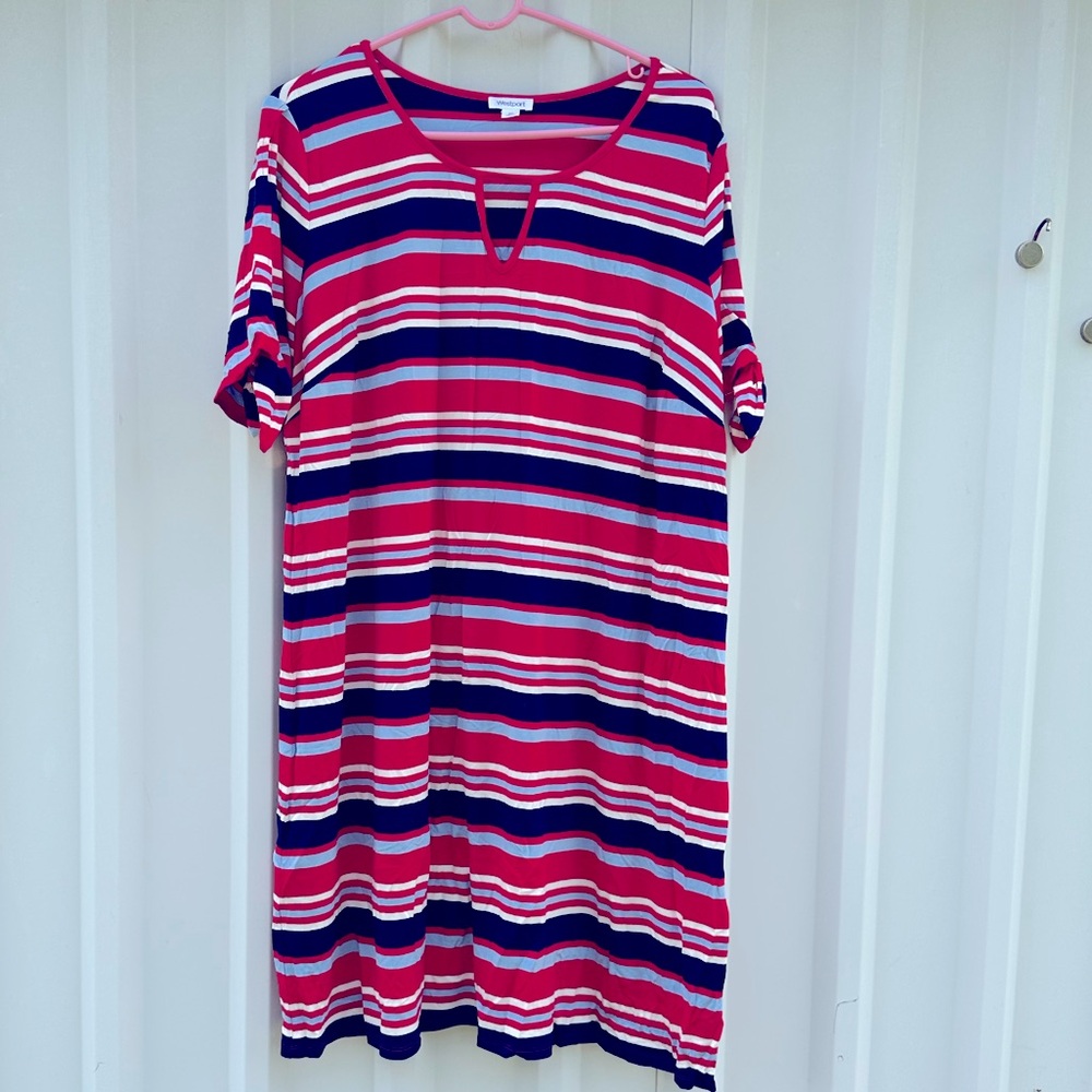 Split Sleeve Dress by Westport 2X
